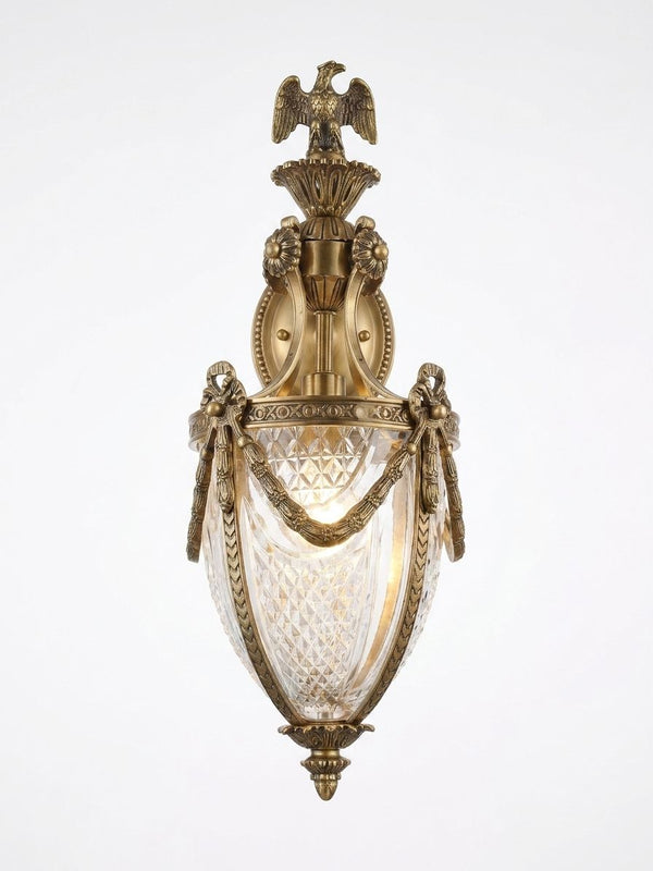 Empire Crystal Wall Lantern