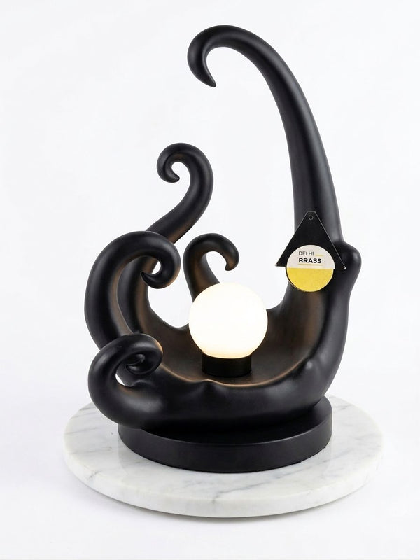 Iron Scroll Table Lamp