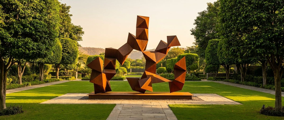 Metal Sculpture by Delhi Brass
