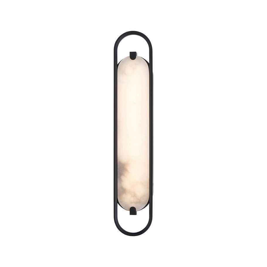 Alabaster Arch Frame Wall Light front view