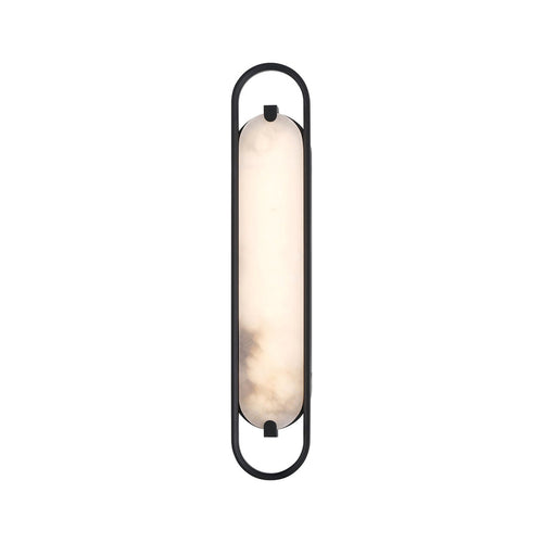 Alabaster Arch Frame Wall Light front view