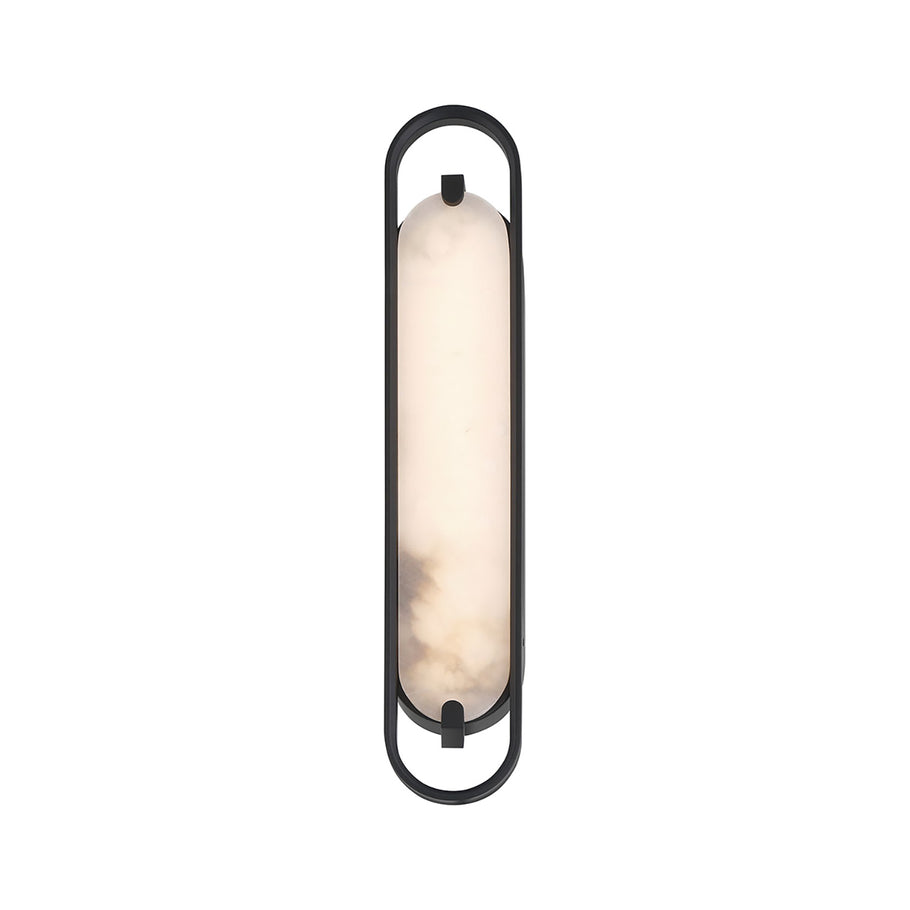 Alabaster Arch Frame Wall Light side view
