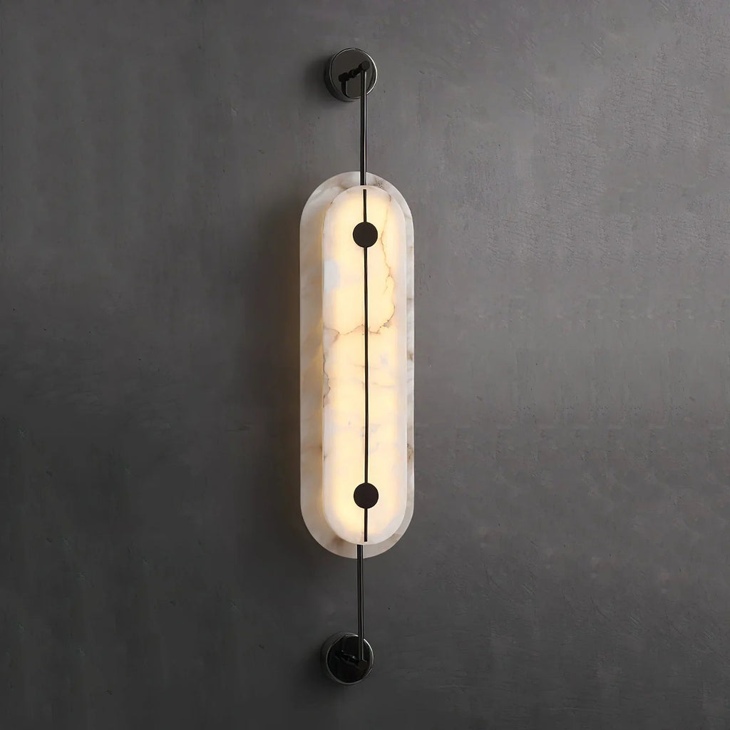 Alabaster Spine Wall Light