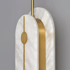 Alabaster Spine Wall Light detail