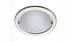 Philips FBG301 nickel recessed light, front view