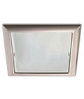 Philips nickel metal recessed spot light, 106 x 106 mm