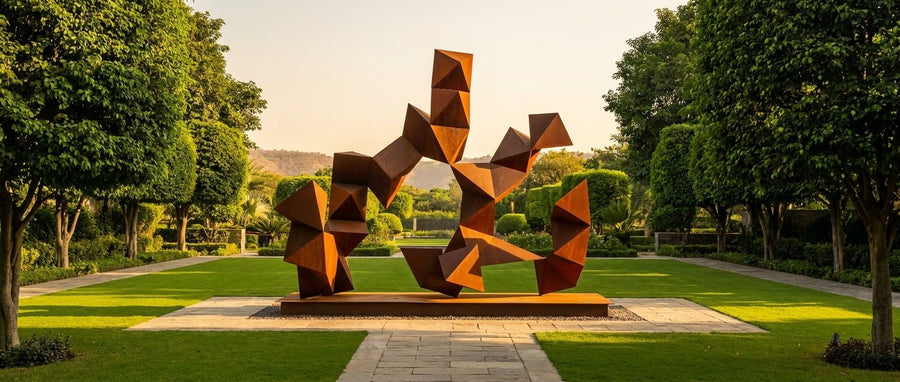 Corten Garden Form
