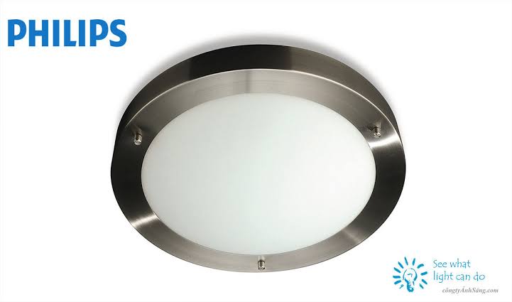 Philips QCZ 802 Aquafit chrome bathroom light, alternate view