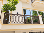 Oval Loop Balcony Railing — view 1