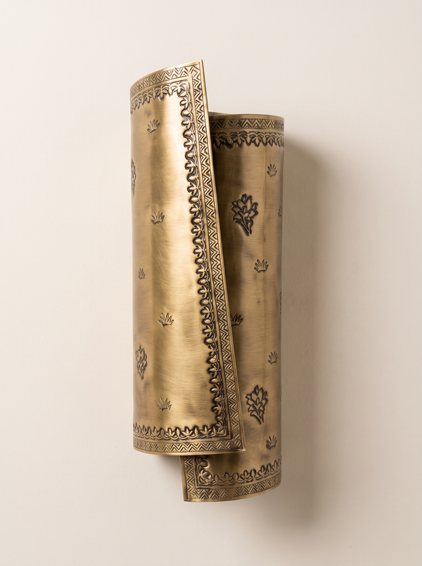 Patra Scroll Sconce (Pair)
