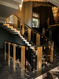 Gilded Bar Staircase