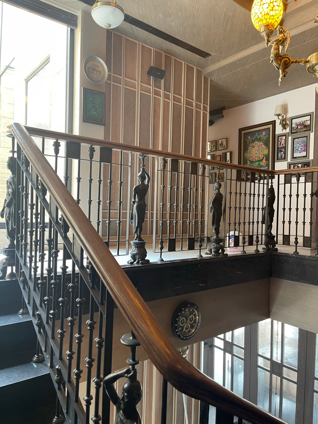 Statuary Bronze Staircase 2