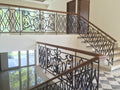 Vine Medallion Atrium Rail
