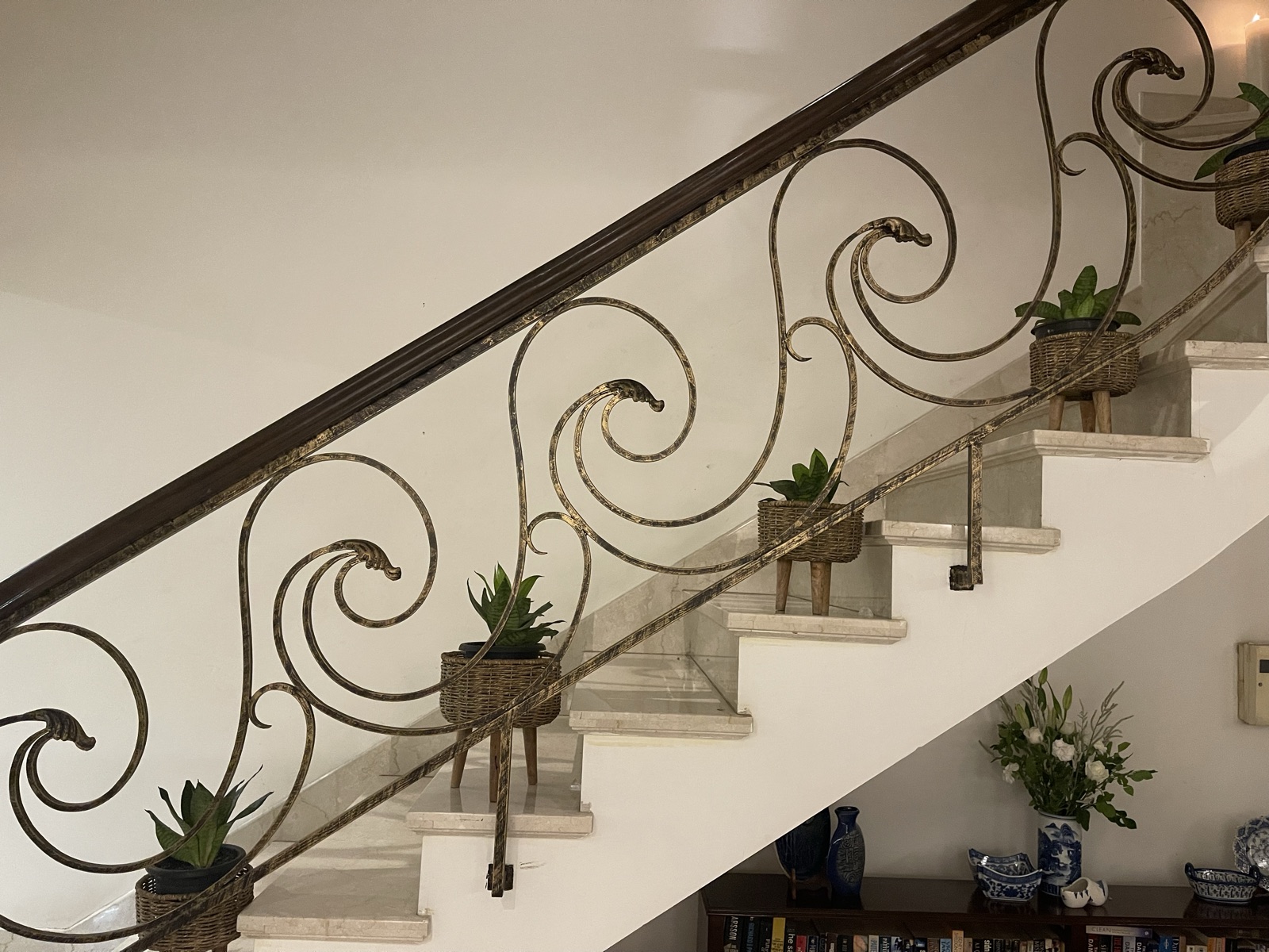 Fern Scroll Staircase