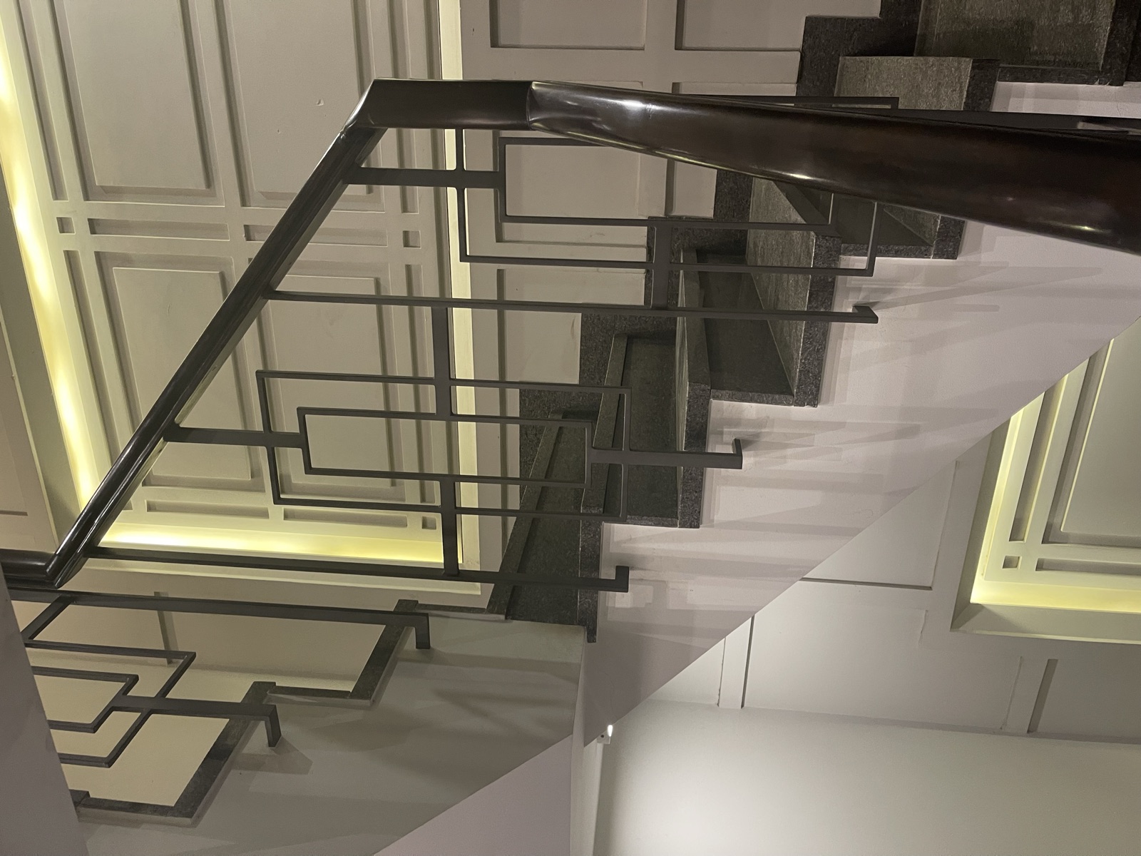 Linear Steel Staircase